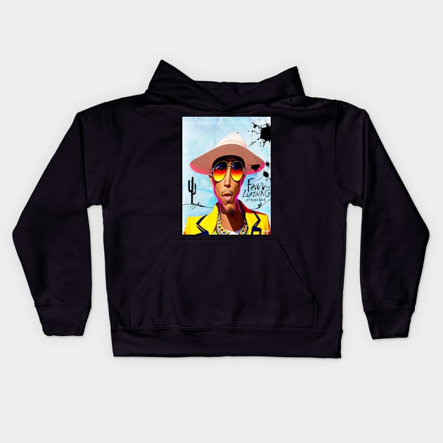 Fear and Loathing in Virginia Beach Kids Hoodie by Esoteric Fresh 